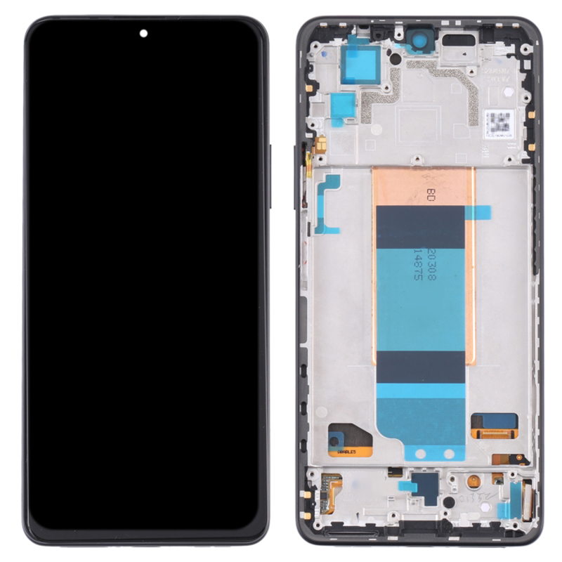 

Für Xiaomi Redmi K40S 5G / Poco F4 5G OEM Grade S Amoliertes Bildschirm Und Digitalisiererbaugruppe + Rahmenteil (ohne Logo) - Schwarz, Xiaomi Redmi K40S 5G