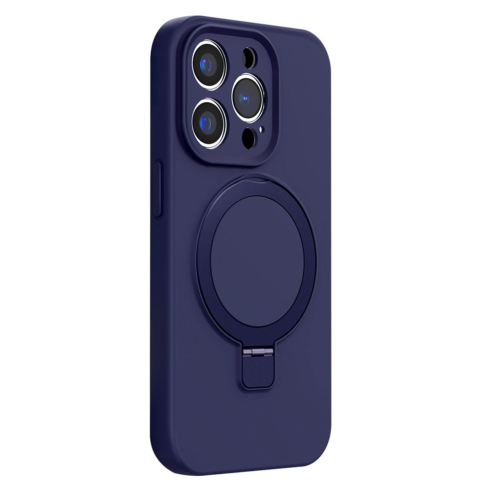

Bulksourcing Magnetic Flüssigsilikonabdeckung Für Iphone 12 Pro Max Kratzfeste Mikrofaserfutter Kickstand-telefonhülle - Lila, iPhone 12 Pro Max