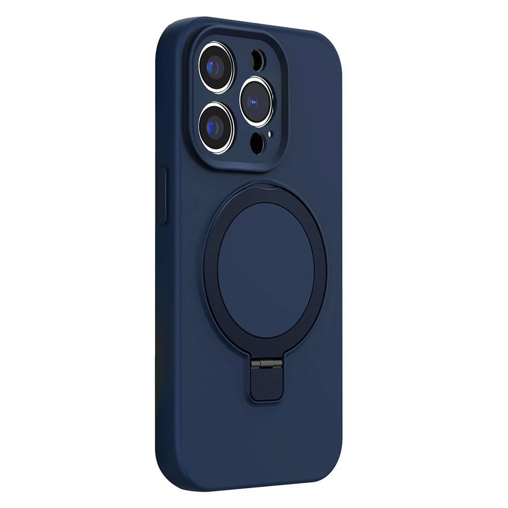 

Bulksourcing Für Iphone 14 Pro Max Magnetic Liquid Silicon Cover Kickstand Schockdelie. - Dunkelblau, iPhone 14 Pro Max