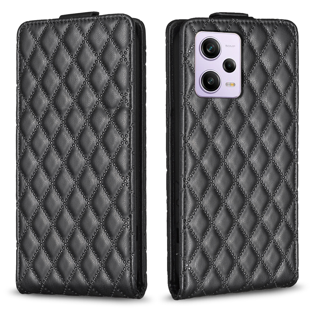 

BF30 Für Xiaomi Poco X5 Pro 5G / Redmi Note 12 Pro Speed ​​5g / Hinweis 12 Pro 5G Lederkartenhalter Ständer Cover Vertikales Flip -telefon -hülle - Schwarz, Xiaomi Redmi Note 12 Pro 5G