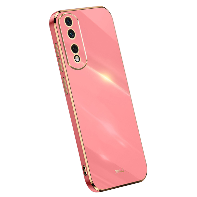 

Xinli Für Ehren 90 Pro Precise Objektivausschnitte Anti-fall-abdeckung Tpu-elektroplating-telefonhülle - Rot, Honor 90 Pro