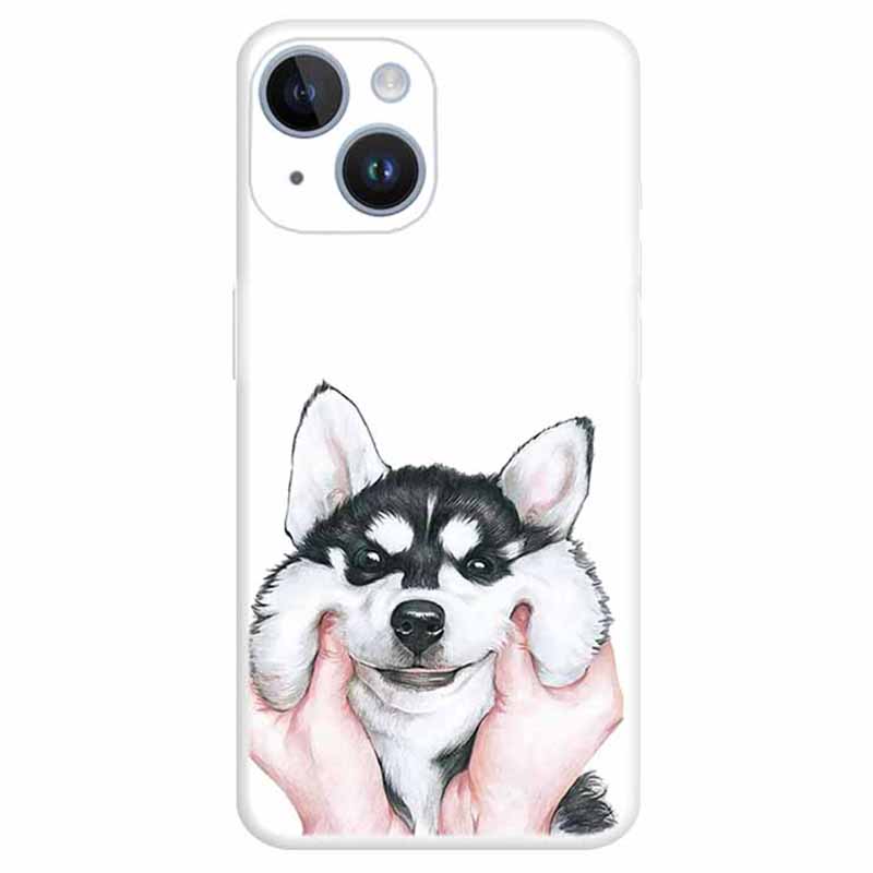 

Für Das Iphone 15 Plus-muster-design Soft Tpu-hülle Schockdichte Anti-kratzer-schutzabdeckung - Heiser, iPhone 15 Plus