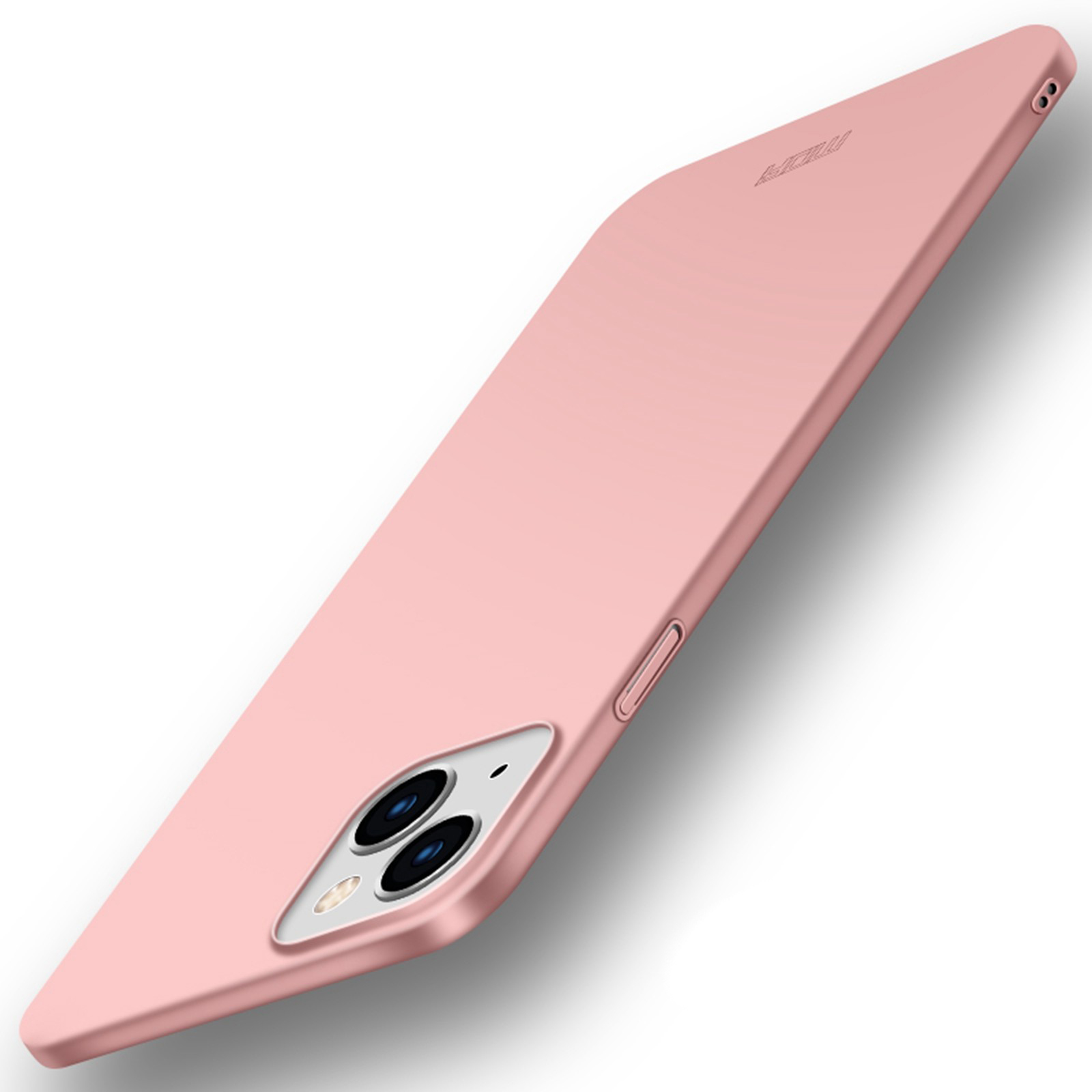 

MOFI JK PC ​​series-1-schild Für Iphone 15 Matte PC Phone Hülle Staubdes Handyabdeckung - Roségold, iPhone 15