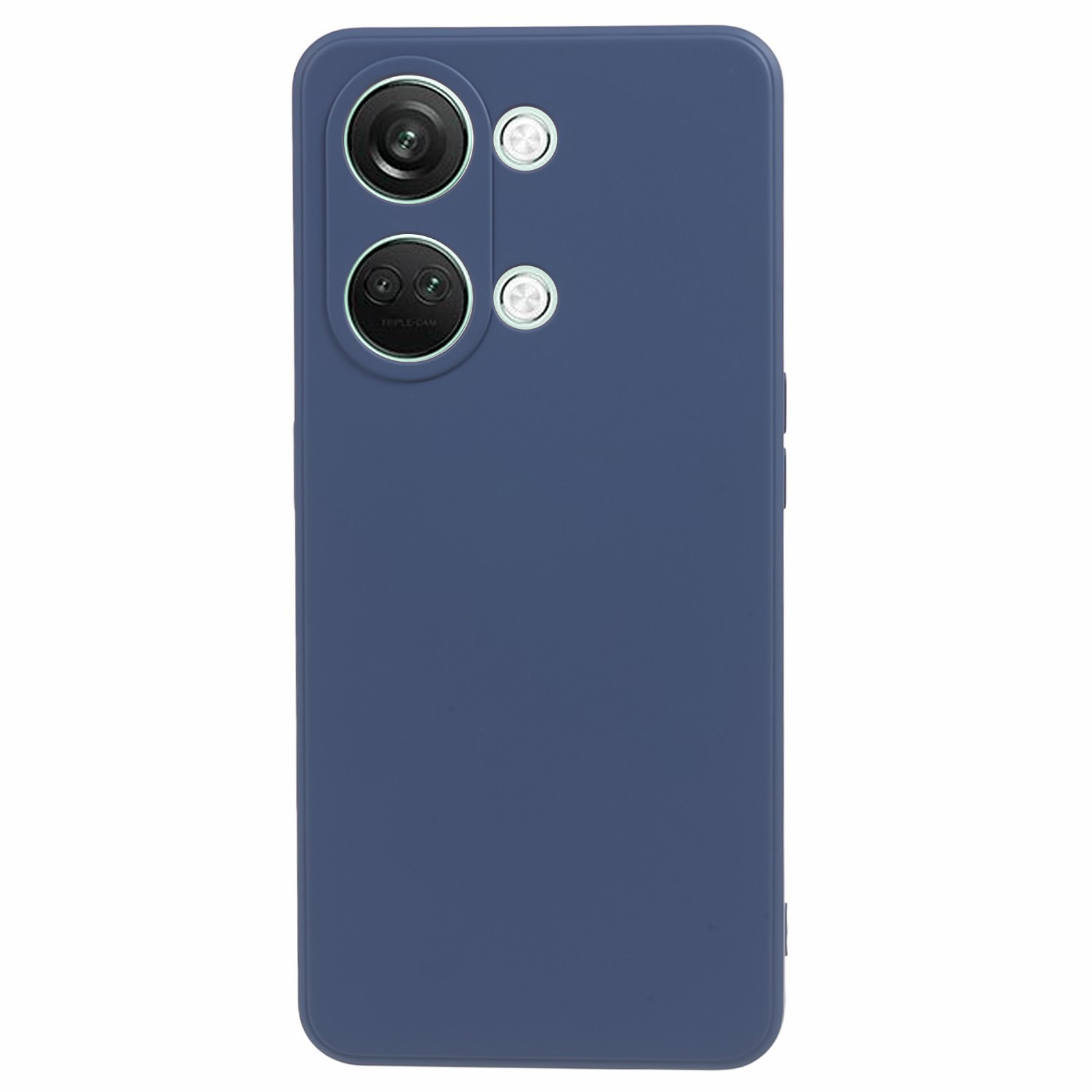 

Weiches TPU -schockdosenkoffer Für OnePlus Nord 3 5g / Ace 2v, Anti-kratzer-faserfaserfabrik - Lavendelgrau, OnePlus Nord 3 5G