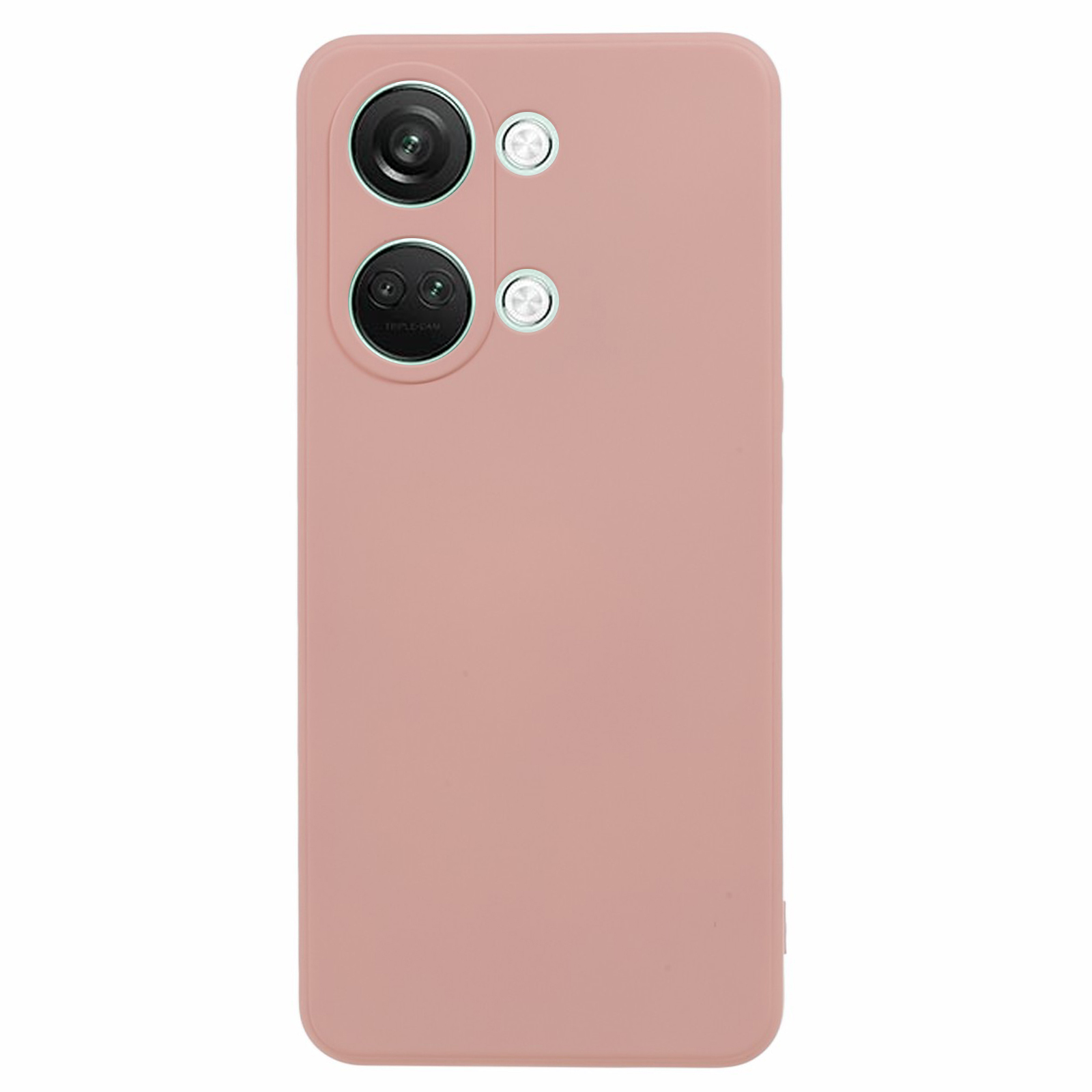 

Weiches TPU -schockdosenkoffer Für OnePlus Nord 3 5g / Ace 2v, Anti-kratzer-faserfaserfabrik - Rosa, OnePlus Nord 3 5G