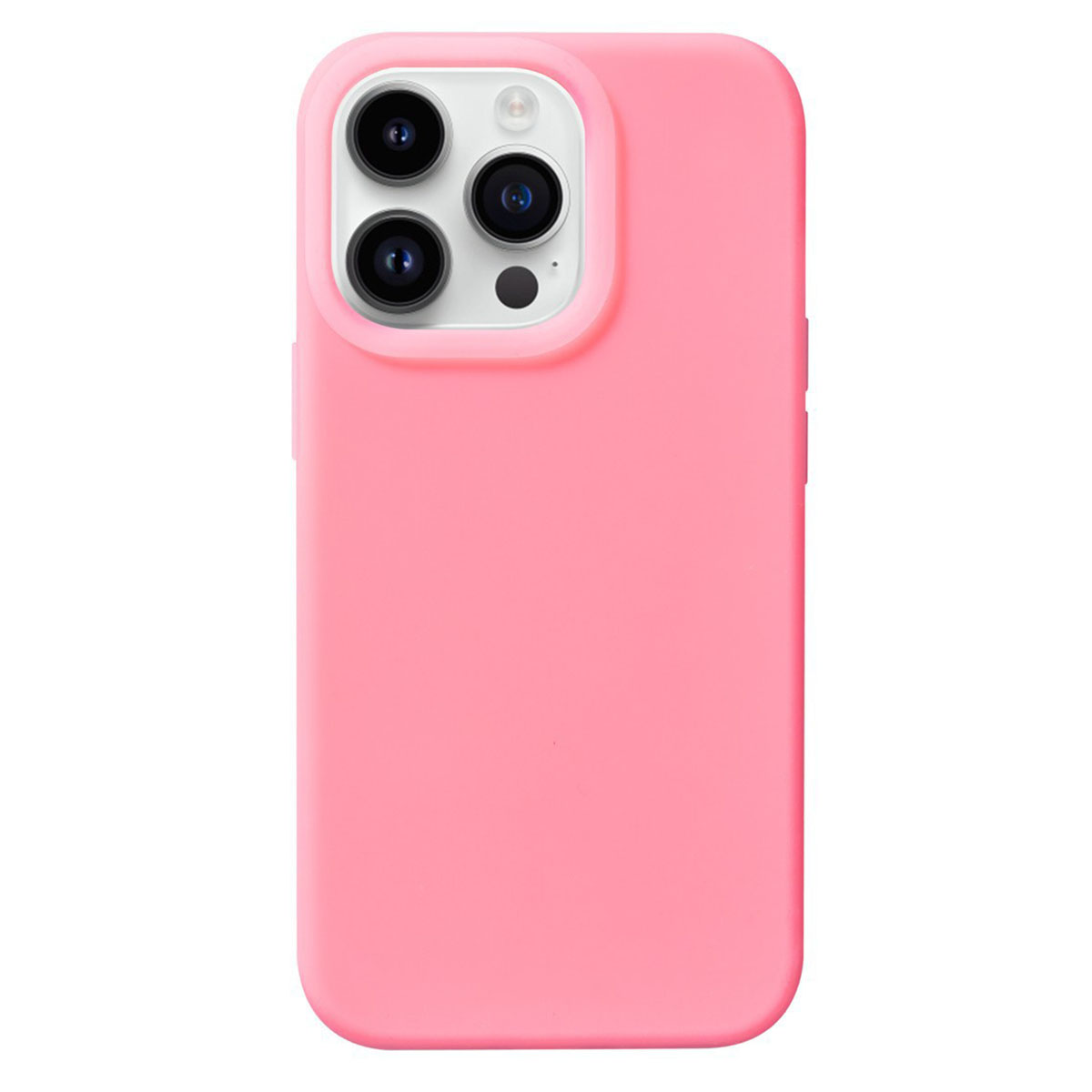 

Für Iphone 15 Pro Jelly Liquid Silicon+pc Phone Hülle Stoßdicht Schützendem Rückzugabdeckung - Rosa, iPhone 15 Pro