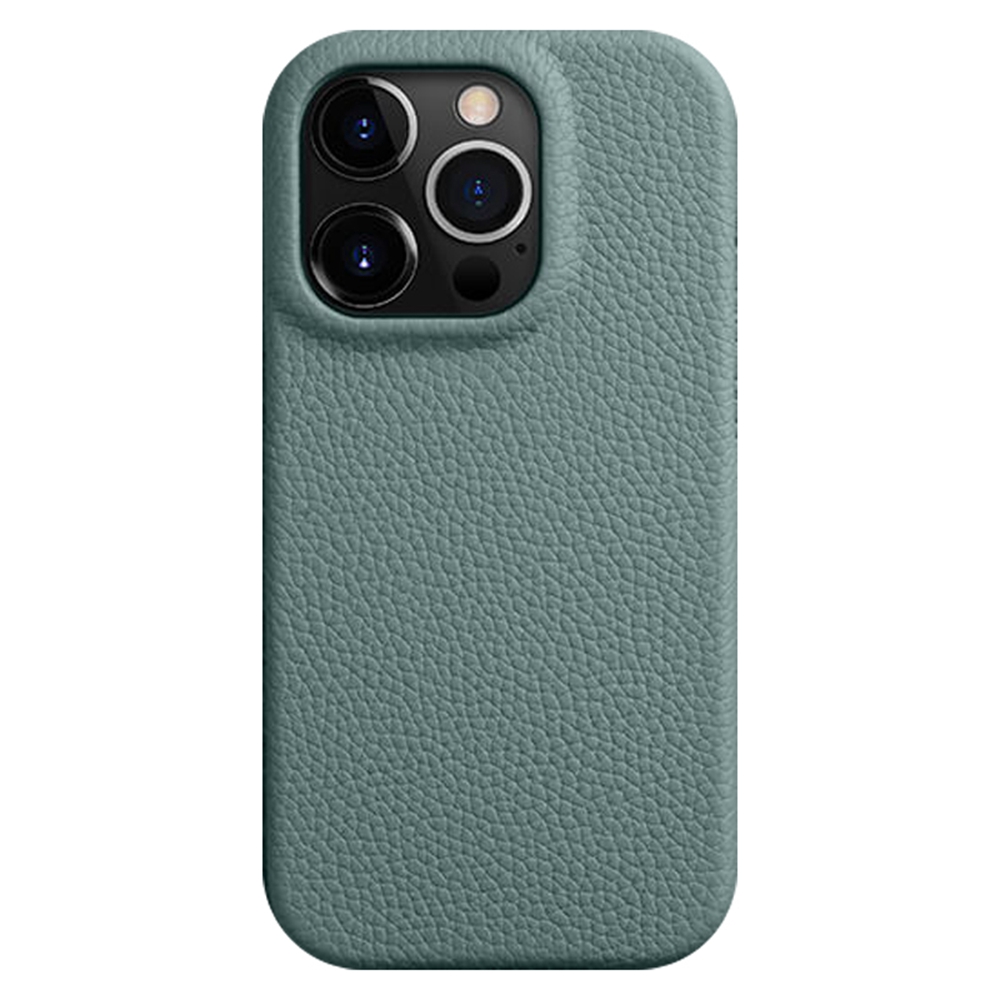 

Melkco Für Iphone 14 Pro Max Magnetic Protective Case Echte Kuhleder -pc -telefonabdeckung - Blau, iPhone 14 Pro Max