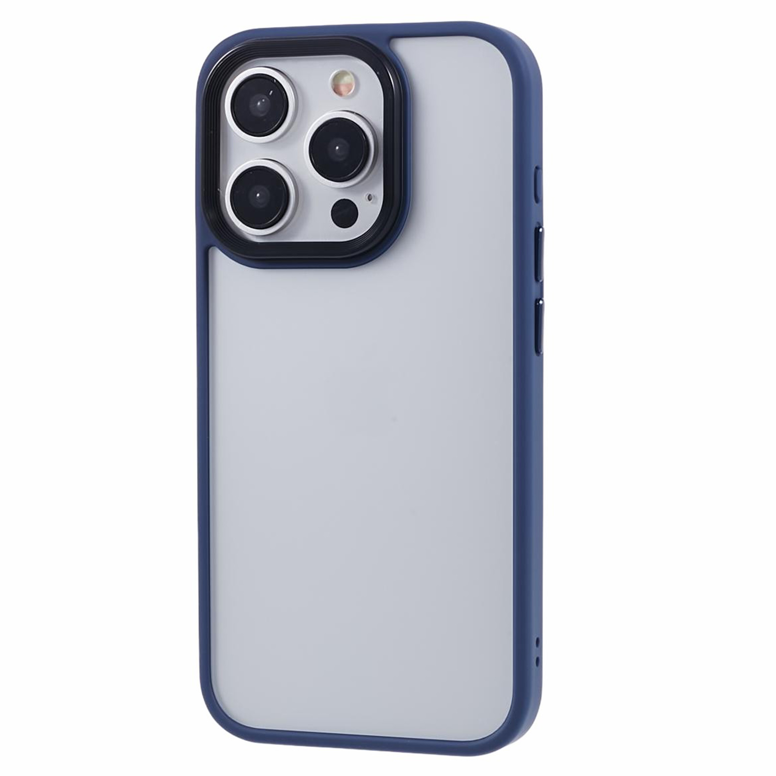 

Fulexin Tpu+acrylhülle Für Iphone 15 Pro Max, Anti-fall-telefonhülle Hauthaut-touch-abdeckung - Saphir, iPhone 15 Pro Max