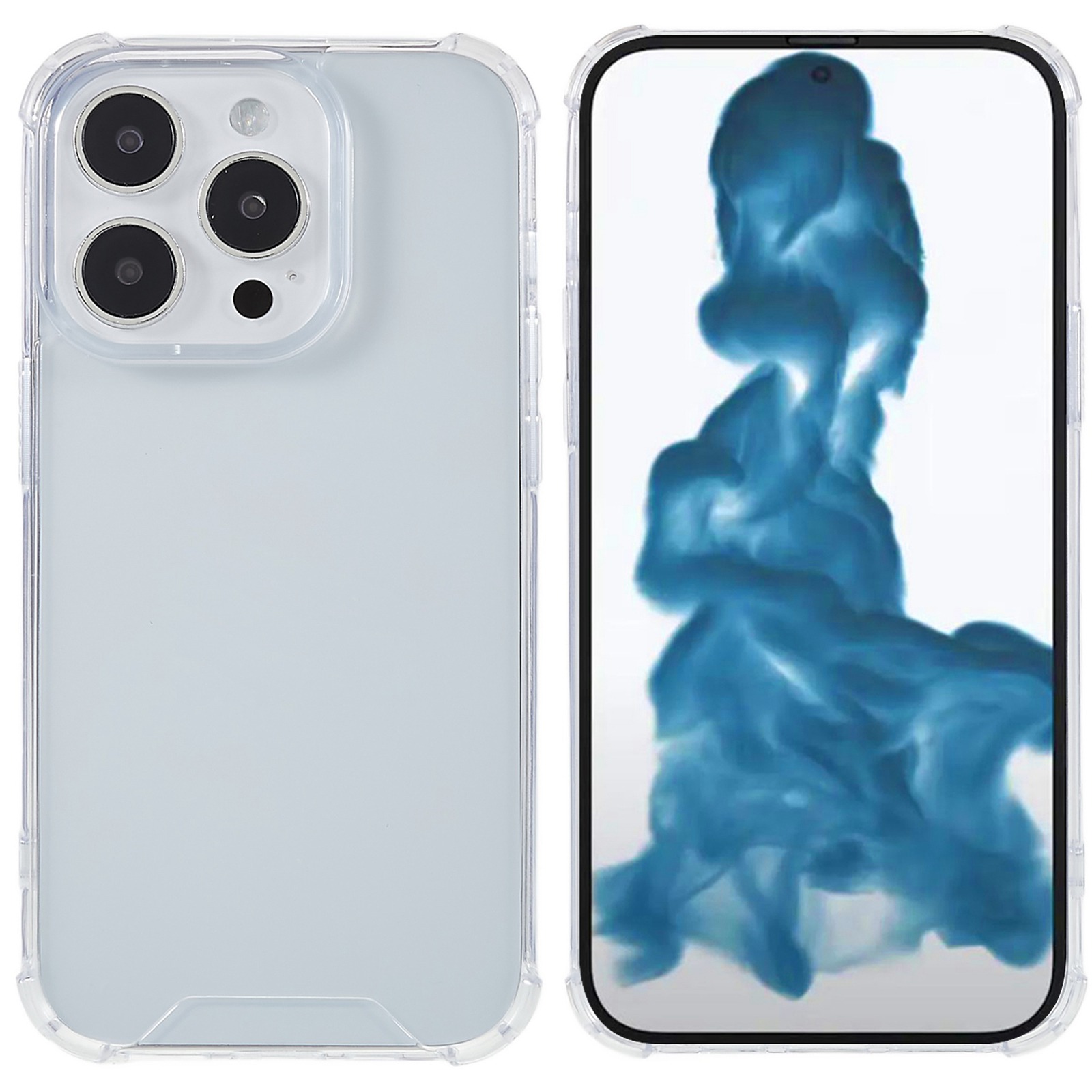 

Rückbedeckung Für Iphone 15 Pro, Bump Proof Transparent Acryl+tpu -mobilfunkkoffer, iPhone 15 Pro