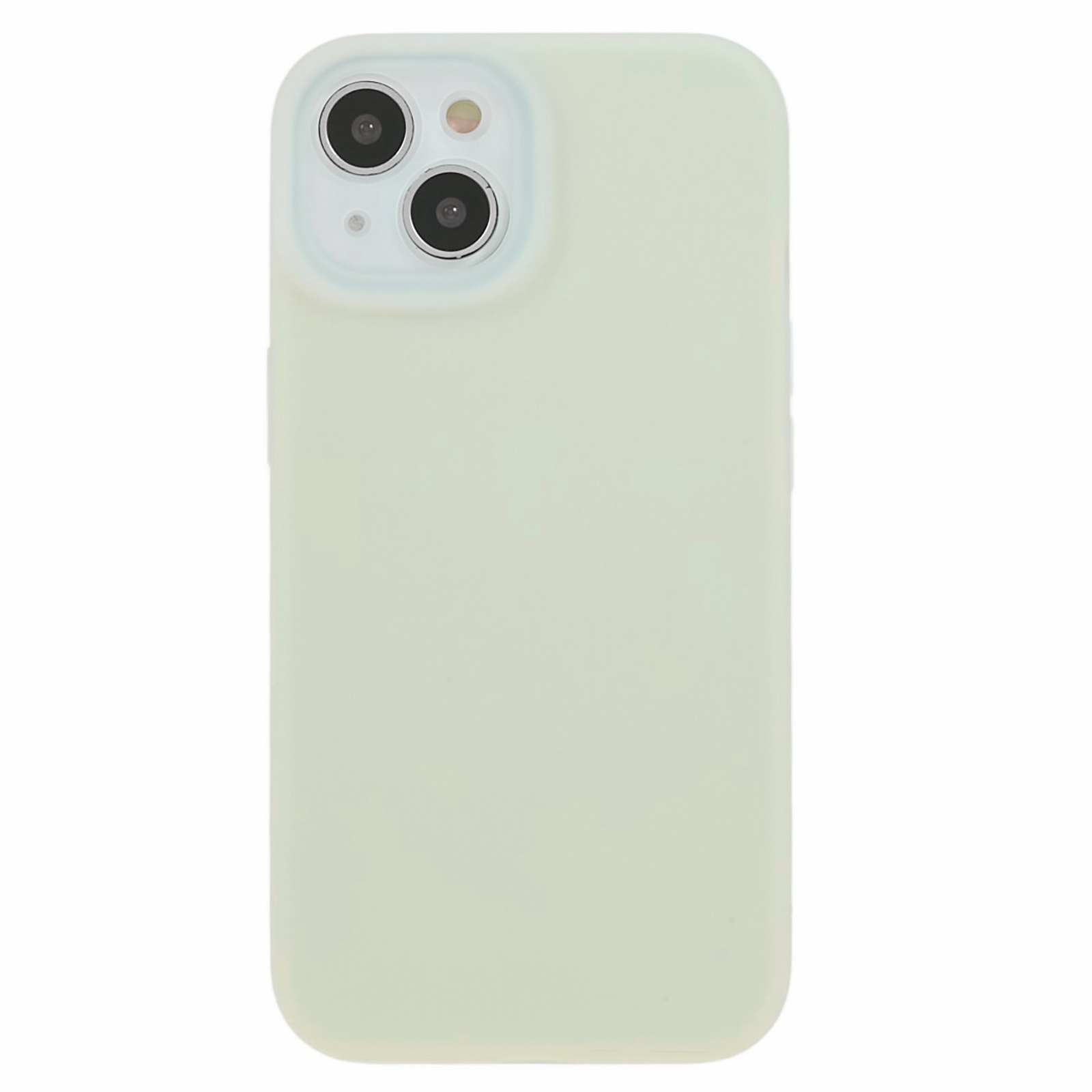 

Präzise Ausschnittshell Für Iphone 14 Plus, Gelee Liquid Silicon+pc Phone Hülle Drop-proof-abdeckung - Gras-grün, iPhone 14 Plus