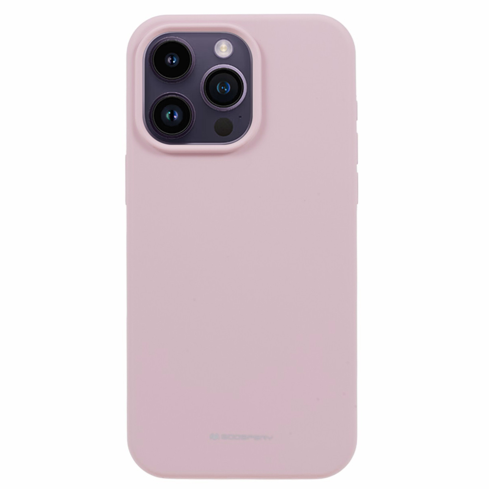 

Mercury Goospery Für Iphone 15 Pro Max Liquid Silicon Phone Hülle Weiche Anti-kratzer-auskleidung Telefonabdeckung - Rosa, iPhone 15 Pro Max