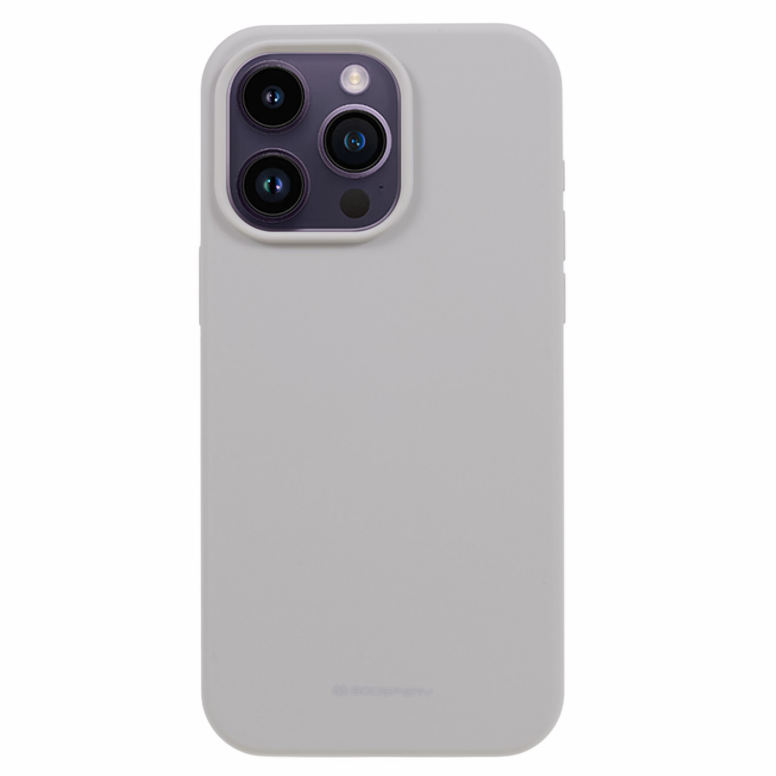 

Mercury Goospery Für Iphone 15 Pro Phone Case Weiche Touch Liquid Silicon Rückenabdeckung - Beige, iPhone 15 Pro