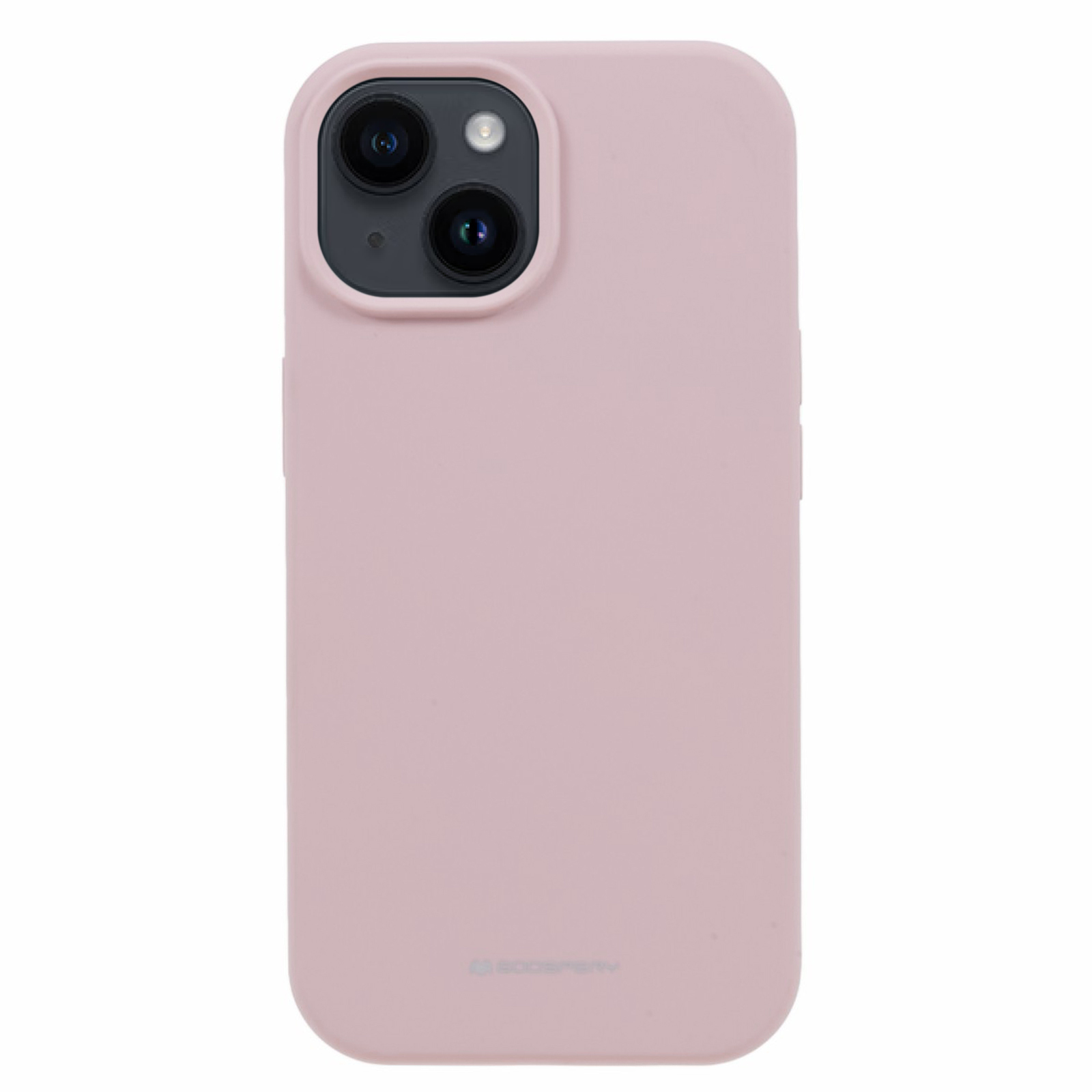 

Mercury Goospery Für Iphone 15 Soft Flüssig Silikon-telefonhülle Drop-proof-rückseite Abdeckung - Rosa, iPhone 15