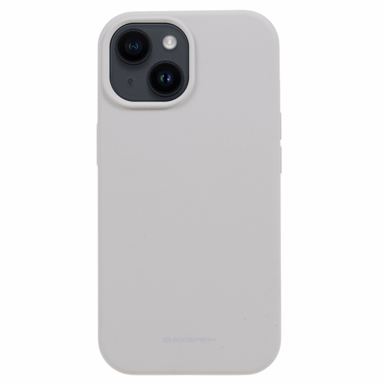 

Mercury Goospery Für Iphone 15 Soft Flüssig Silikon-telefonhülle Drop-proof-rückseite Abdeckung - Beige, iPhone 15