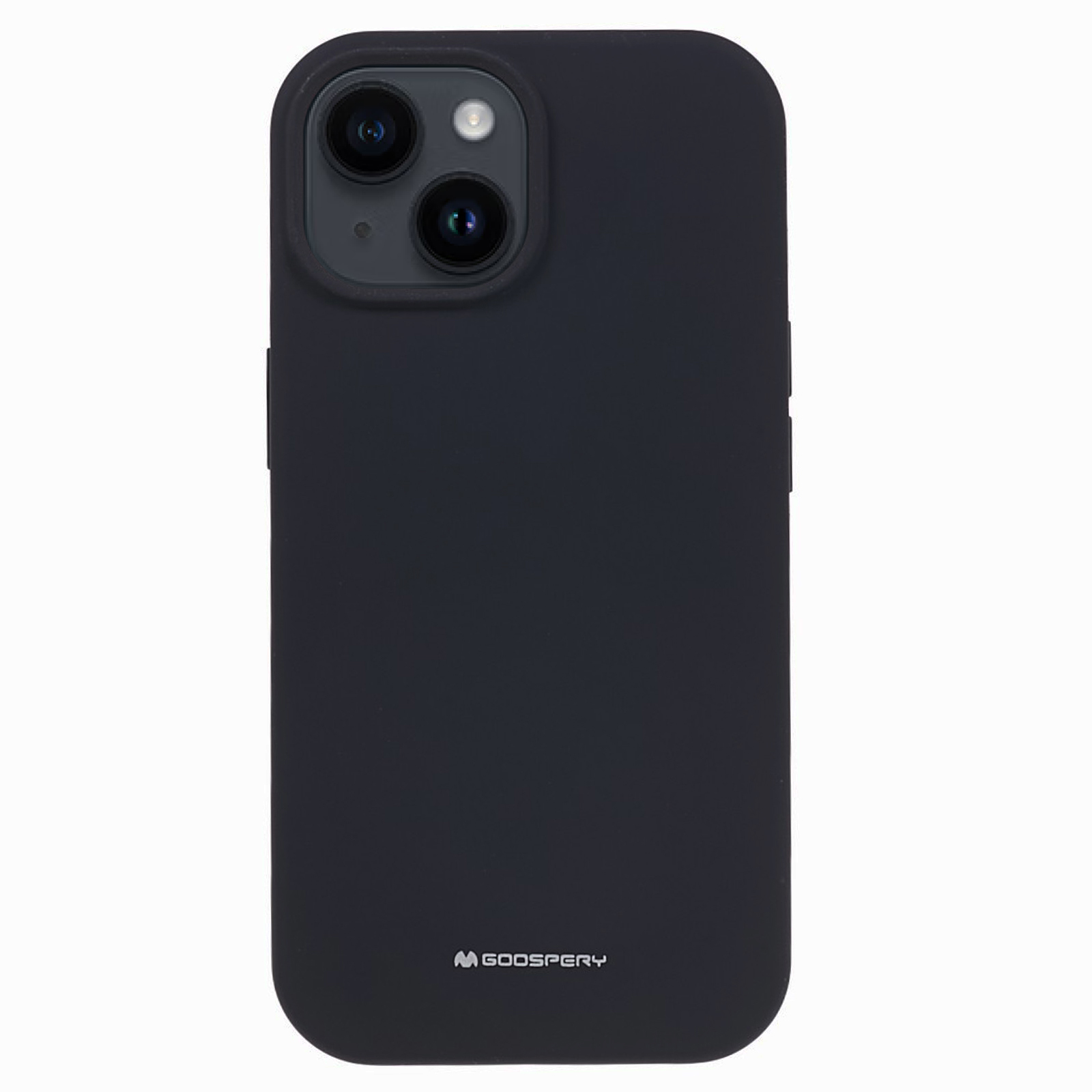 

Quecksilber Goospery Für Iphone 15 Plus Flüssiges Silikon-schutzhülle Anti-kratzer-telefonabdeckung - Schwarz, iPhone 15 Plus