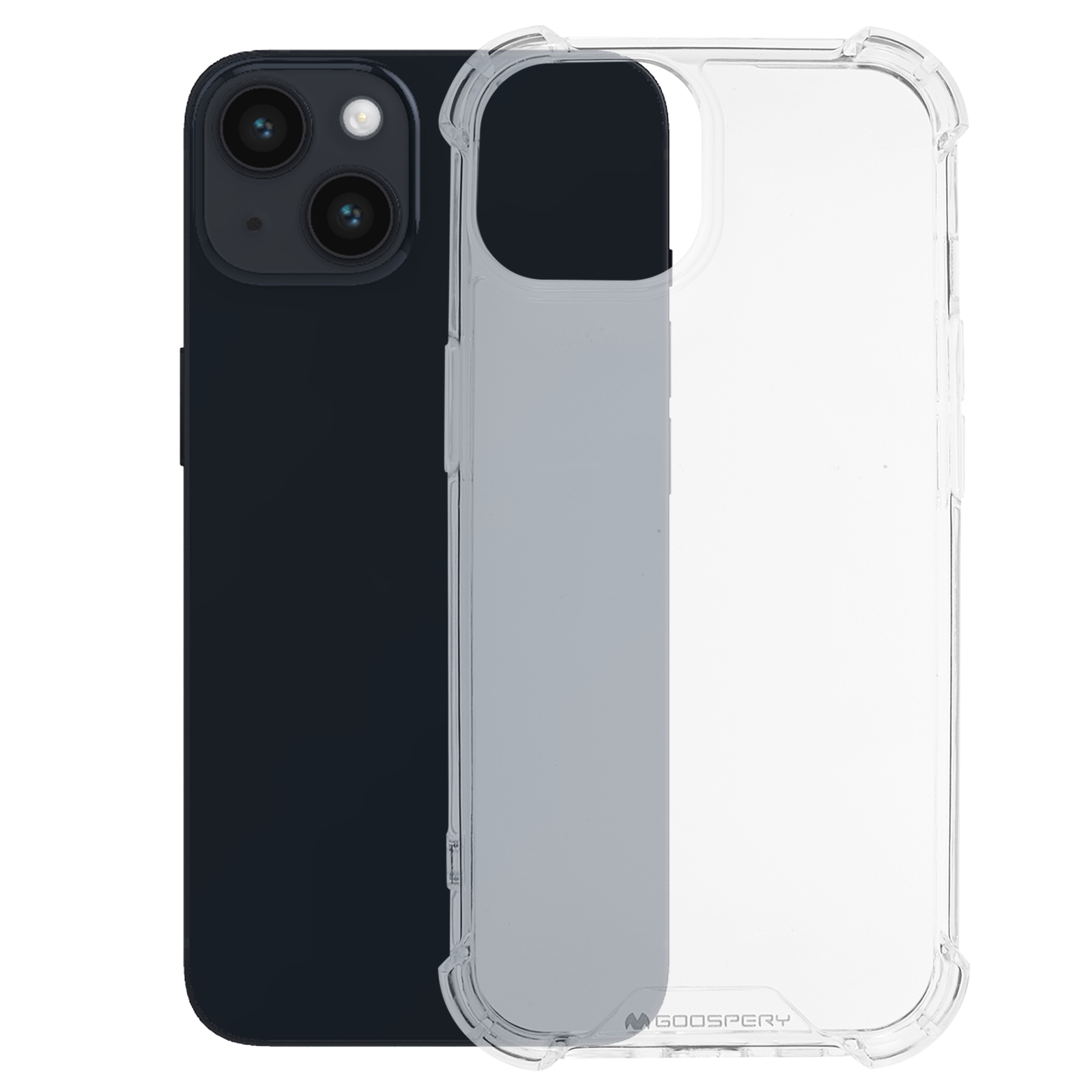 

Mercury Goospery Für Iphone 15 Plus Klares Tpu+acryl Zurück -deckungsabdeckungsfest., iPhone 15 Plus