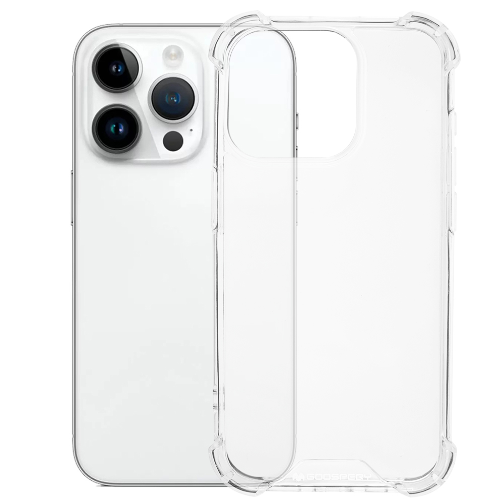 

Mercury Goospery Für Iphone 15 Pro Tpu+acrylphone Hülle Vier Ecke Anti-drop Clear Telefonabdeckung, iPhone 15 Pro