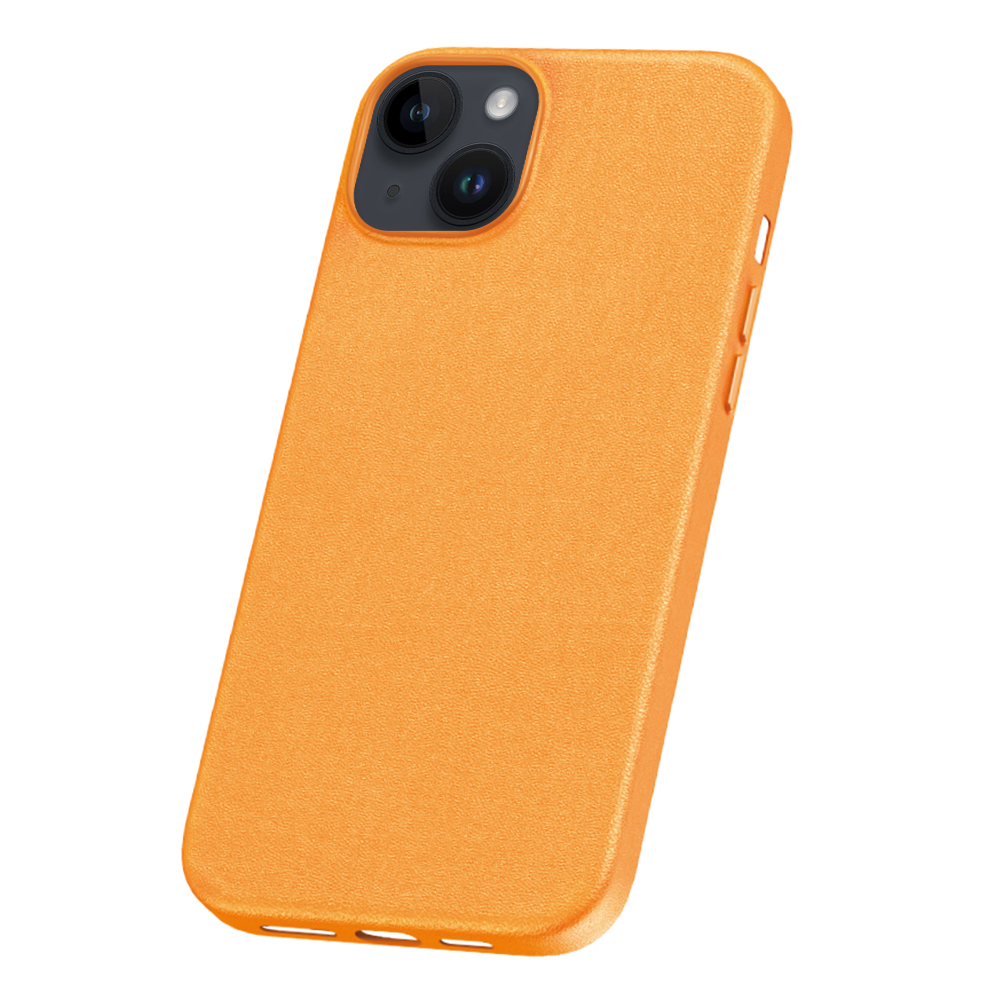 

Baseus Fauxher Series Для Iphone 15 Chace Case pu Кожаная не Сколькая Сцепление с Захватом Крышки - Апельсин, iPhone 15