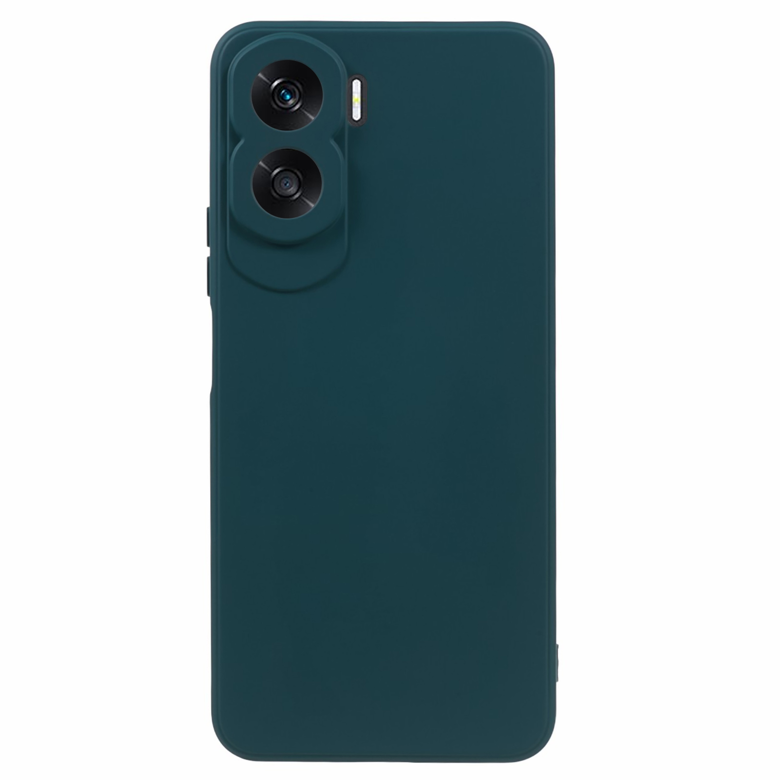 

Für Ehren X50i 5G TPU Telefon Hülle Faserfaserfaserschockdicht Gummiert Gummiert Cover - Armeegrün, Honor 90 Lite 5G
