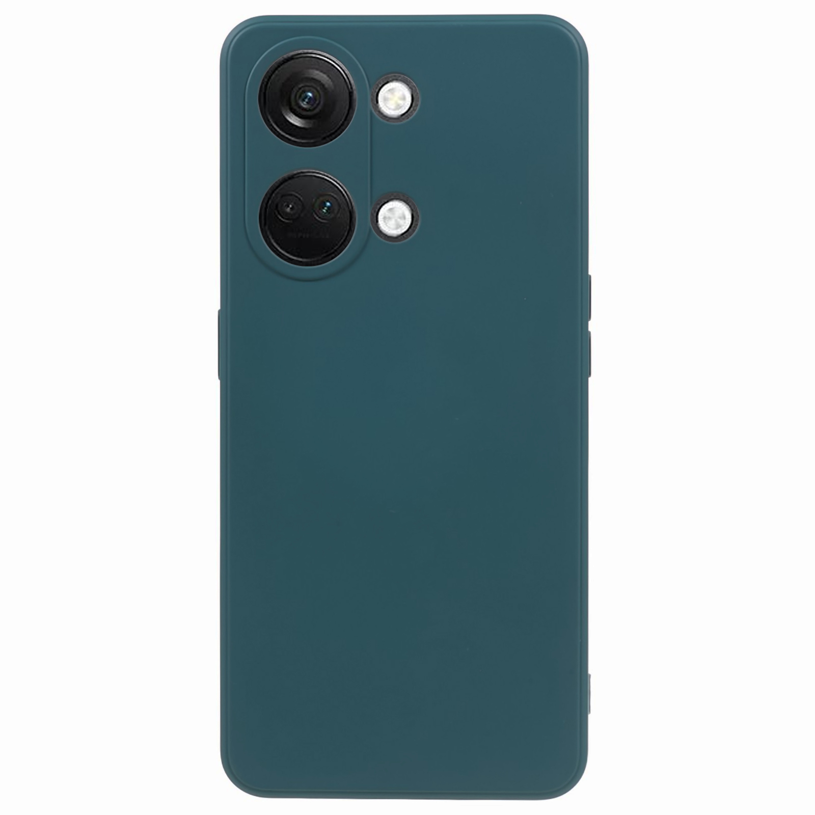 

TPU -fall Für OnePlus Ace 2V / Nord 3 5g, Gummierte Oberflächenfaserfaserfutter Stoßdagee Telefonabdeckung - Armeegrün, OnePlus Ace 2V