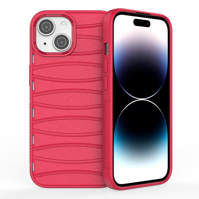 

Biberkas -wärmeabdeckung Für Iphone 15 Plus Weiches TPU -schutzhülle - Rot, iPhone 15 Plus