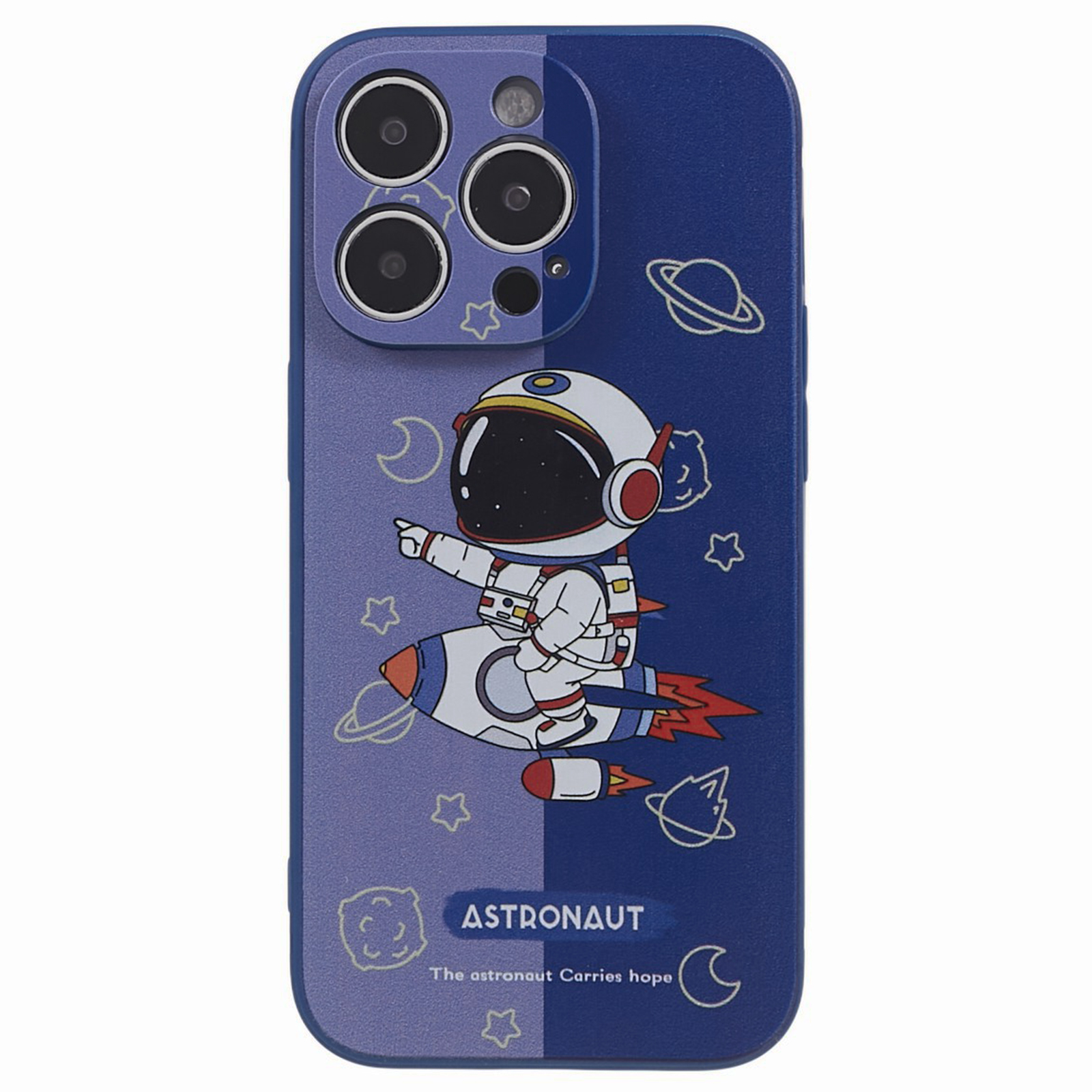 

Anti-kratzer-telefonabdeckung Für Iphone 14 Pro Max, Astronaut Muster Druckphase Tpu-hülle - Stil A, iPhone 14 Pro Max