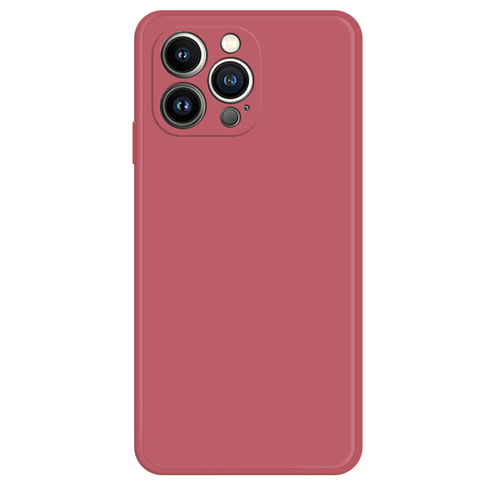

Für Iphone 15 Pro Max Right Edge Rubberized Phone TPU Deckungsfaserfaser Telefonhülle - Rot, iPhone 15 Pro Max