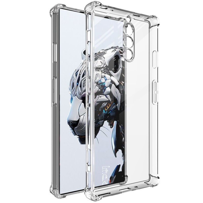 

IMAK Für Zte Nubia Red Magic 8S Pro / Nubia Red Magic 8S Pro+ Clear TPU -abdeckungsschock Shell - Transparent, ZTE nubia Red Magic 8S Pro