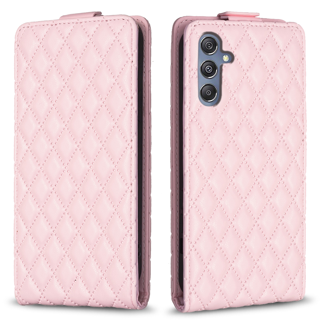 

BF30 Vertical Flip Leder Hülle Für Samsung Galaxy M34 5g, Muster -gedruckte Standkartenhalter -telefonabdeckung - Rosa, Samsung Galaxy F34 5G
