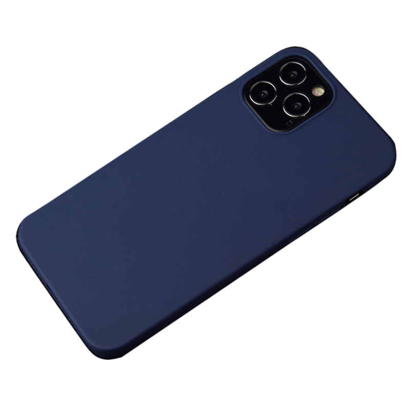 

Für Iphone 15 Pro Max Flexible Tpu-schutzhülle Mattes Mobiltelefonabdeckung - Dunkelblau, iPhone 15 Pro Max