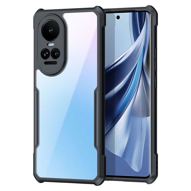 

Xundd Für Oppo Reno10 Pro 5G / Reno10 5G Acryl+tpu-telefonhülle Anti-kratzer-telefonschutzabdeckung - Schwarz, Oppo Reno10 Pro 5G (Global)
