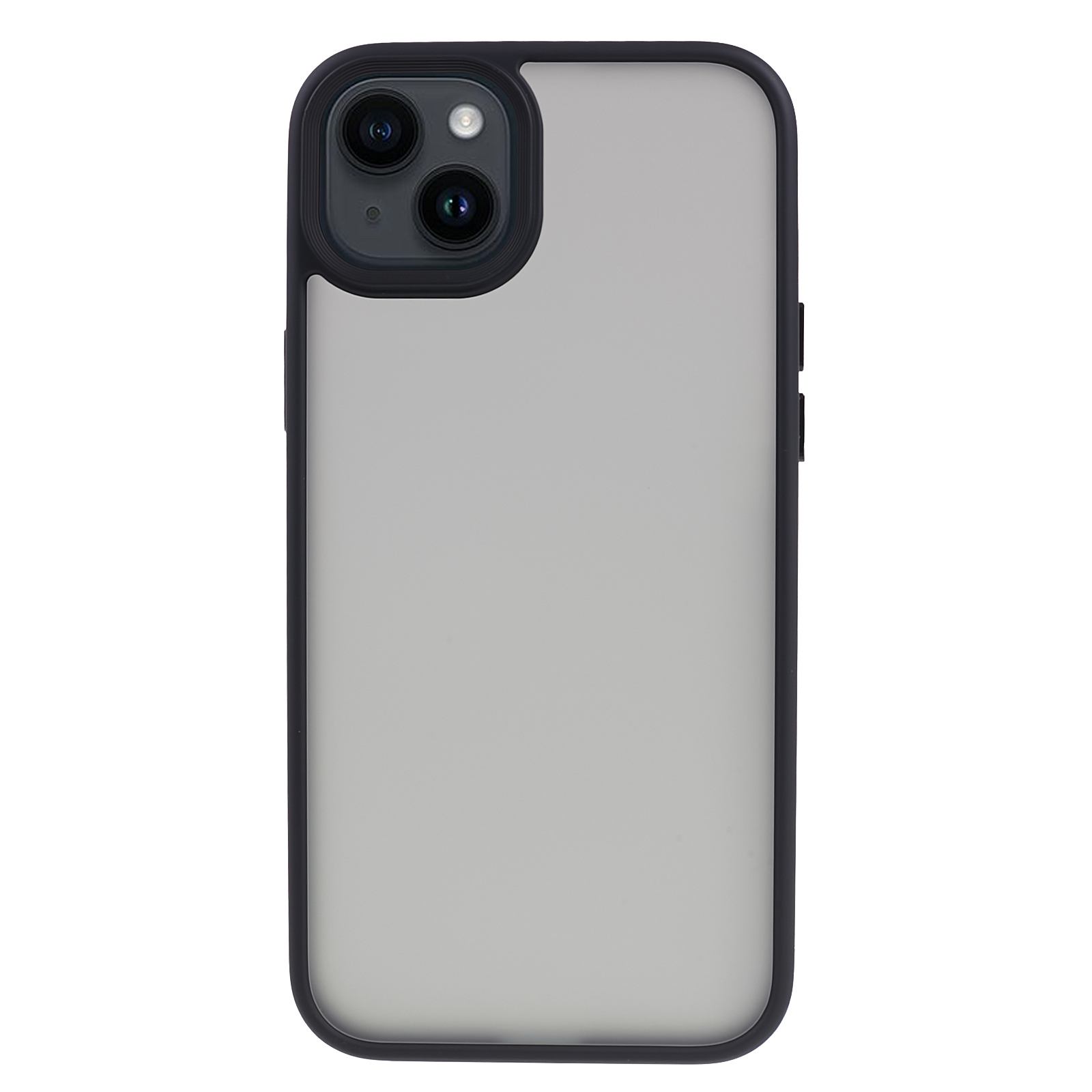

Fulexin Skin-touch-telefonhülle Für Iphone 15 Plus Schutztpu+acrylmatte Telefonschale - Schwarz, iPhone 15 Plus