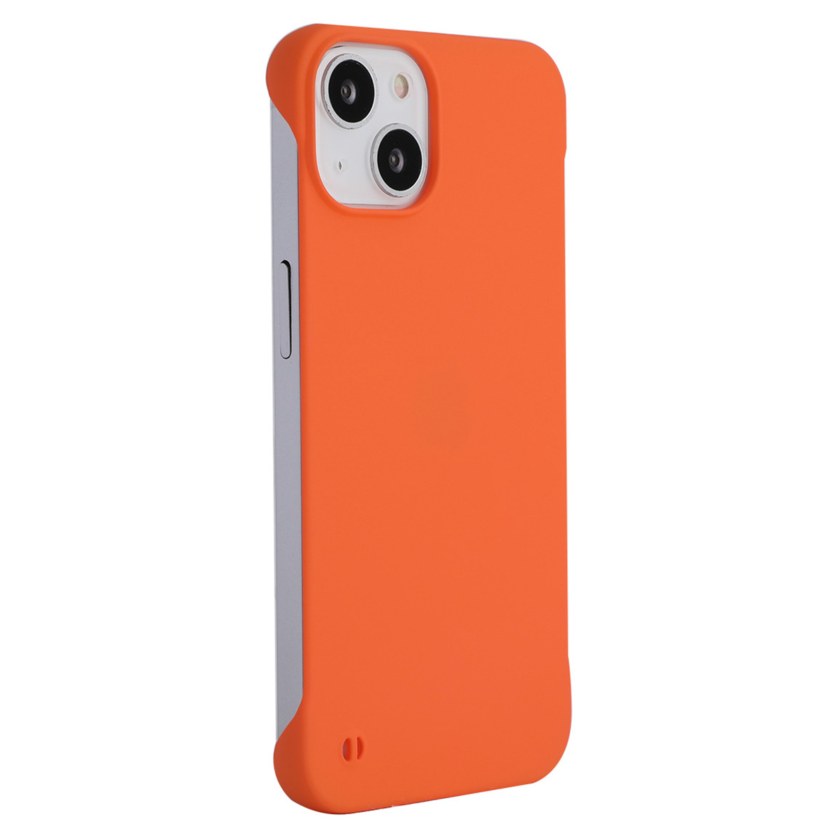 

Enkay Hut Prince Telefon Hülle Für Iphone 15 Plus, Gummierte Matte Hard -pc -rahmenabdeckung - Orange, iPhone 15 Plus