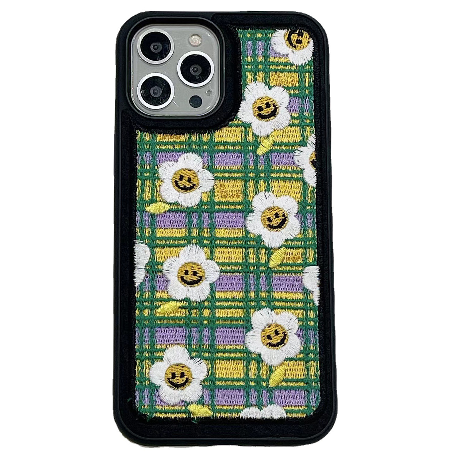

Stickerei Sunflower Tpu-telefonhülle Für Iphone 14 Pro Anti-scratch-mobiltelefonschutzabdeckung, iPhone 14 Pro