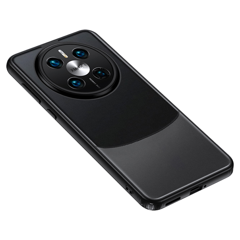 

Schutzhülle Für Huawei Mate 60 Pro, PC+TPU -airbag -ecke Telefonabdeckung - Matt-schwarz, Huawei Mate 60 Pro