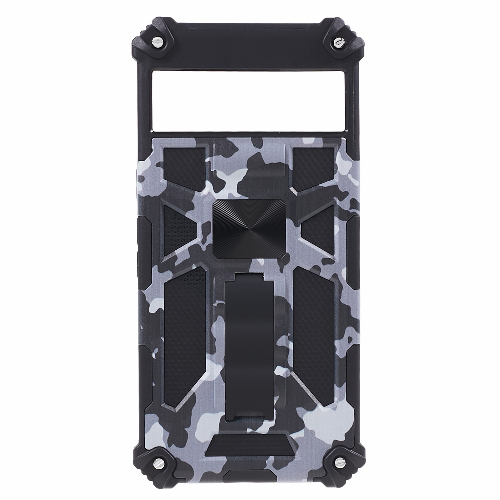 

Für Google Pixel 8 Pro Anti-Scratch PC+TPU Phone Case Camouf1 - Schwarz, Google Pixel 8 Pro