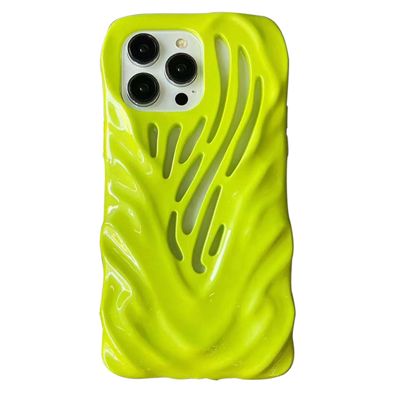 

Für Iphone 13 Pro 6,1 Zoll Süßigkeiten Farbe TPU Phone Hülle Hohloutschock -hack -rückenabdeckung - Grün, iPhone 13 Pro