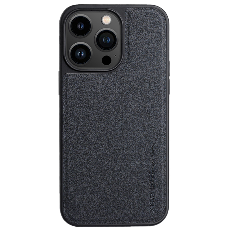 

X-level Für Iphone 15 Pro Schockdopferkase Kompatibel Mit Magsafe PU+TPU Anti-scratch-telefonabdeckung - Schwarz, iPhone 15 Pro