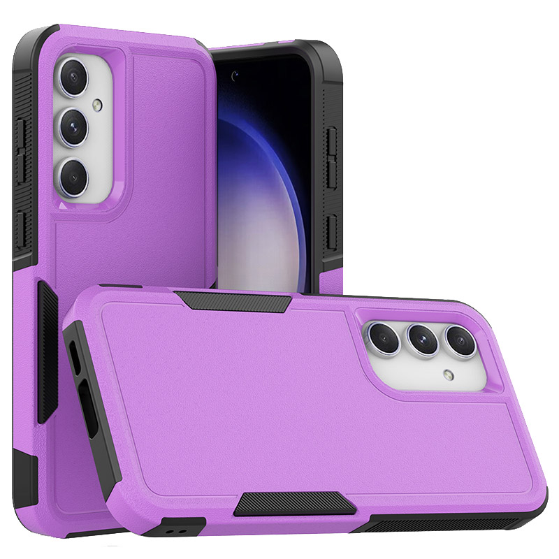 

Pc+tpu-telefonhülle Für Samsung Galaxy S23 fe Protective Cover Anti-kratzer-telefonhülle - Lila, Galaxy S23 FE