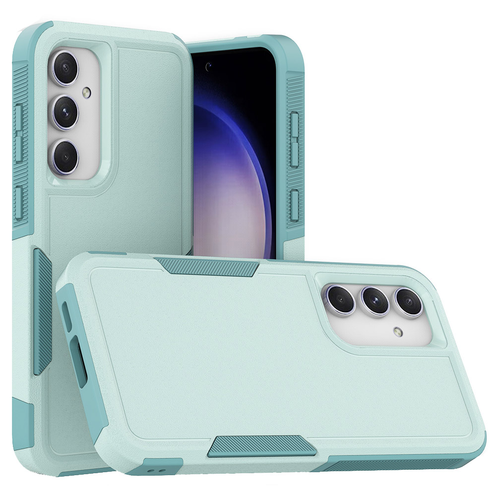 

Pc+tpu-telefonhülle Für Samsung Galaxy S23 fe Protective Cover Anti-kratzer-telefonhülle - Minzgrün, Galaxy S23 FE