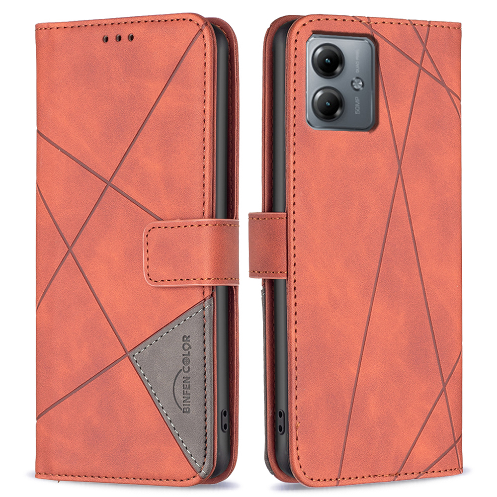 

Binfen Farbe BF05 Für Motorola Moto G14 4G Gedruckt - Braun, Motorola Moto G14 4G