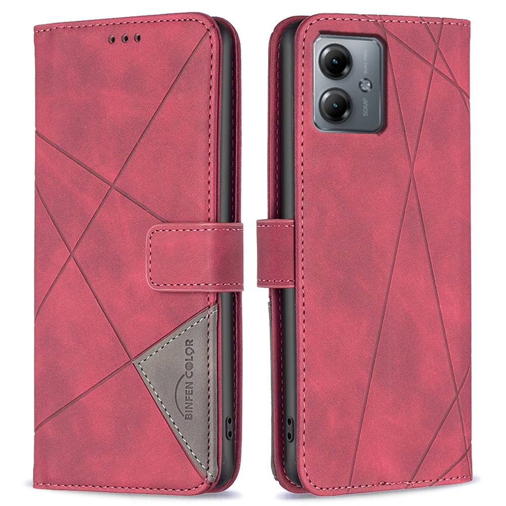 

Binfen Farbe BF05 Für Motorola Moto G14 4G Gedruckt - Rot, Motorola Moto G14 4G
