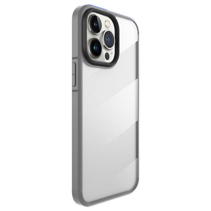 

X-level Für Iphone 15 Pro Max Anti-kratzer-acryl-handy-hülle - Grau, iPhone 15 Pro Max