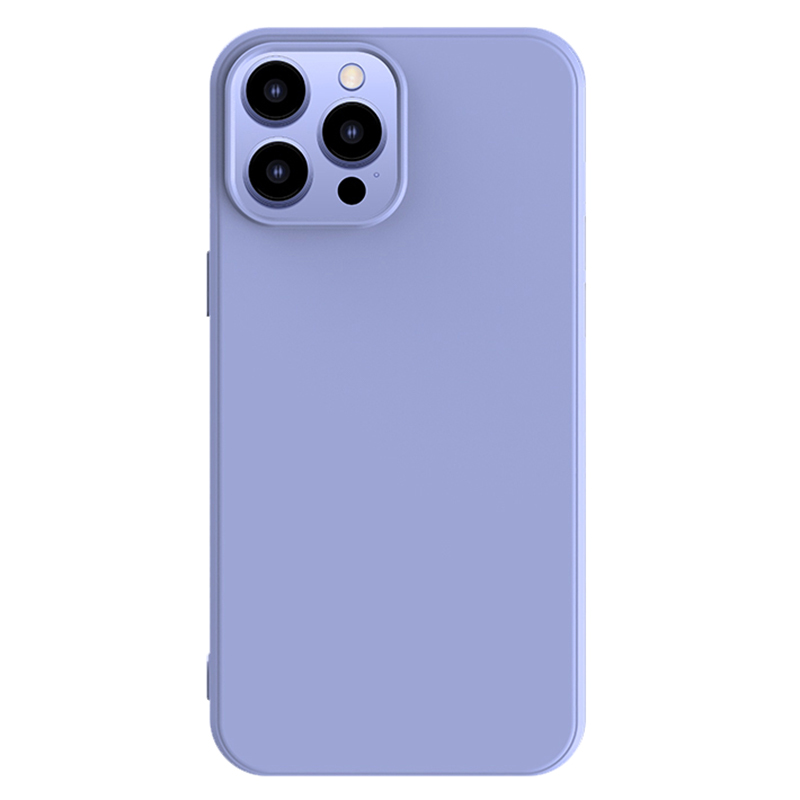 

X-level Für Iphone 15 Pro Max Anti-drop TPU Phone Hülle Flüssige Silikon Texturschutzabdeckung - Lila, iPhone 15 Pro Max