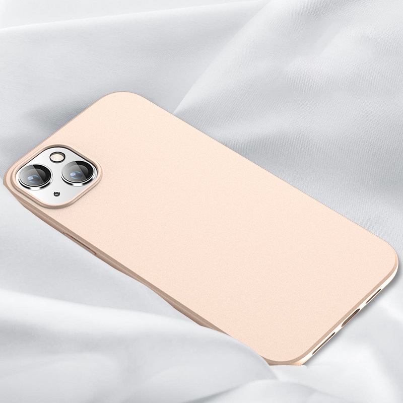 

X-level Guardian-serie Für Iphone 15 Mattelefonhülle Weiche TPU Anti-kratzer-rückseite Abdeckung - Gold, iPhone 15