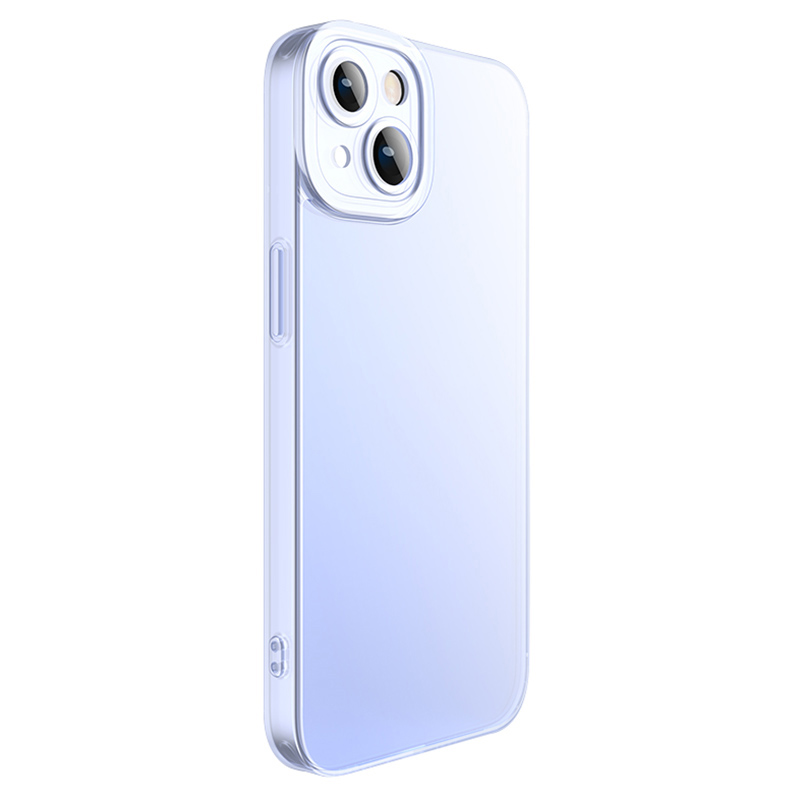 

X-level Für Das Iphone 15 Matte Telefon Hülle Temperiertes Glas+tpu-objektiv All-inclusive-schutzabdeckung - Blau, iPhone 15