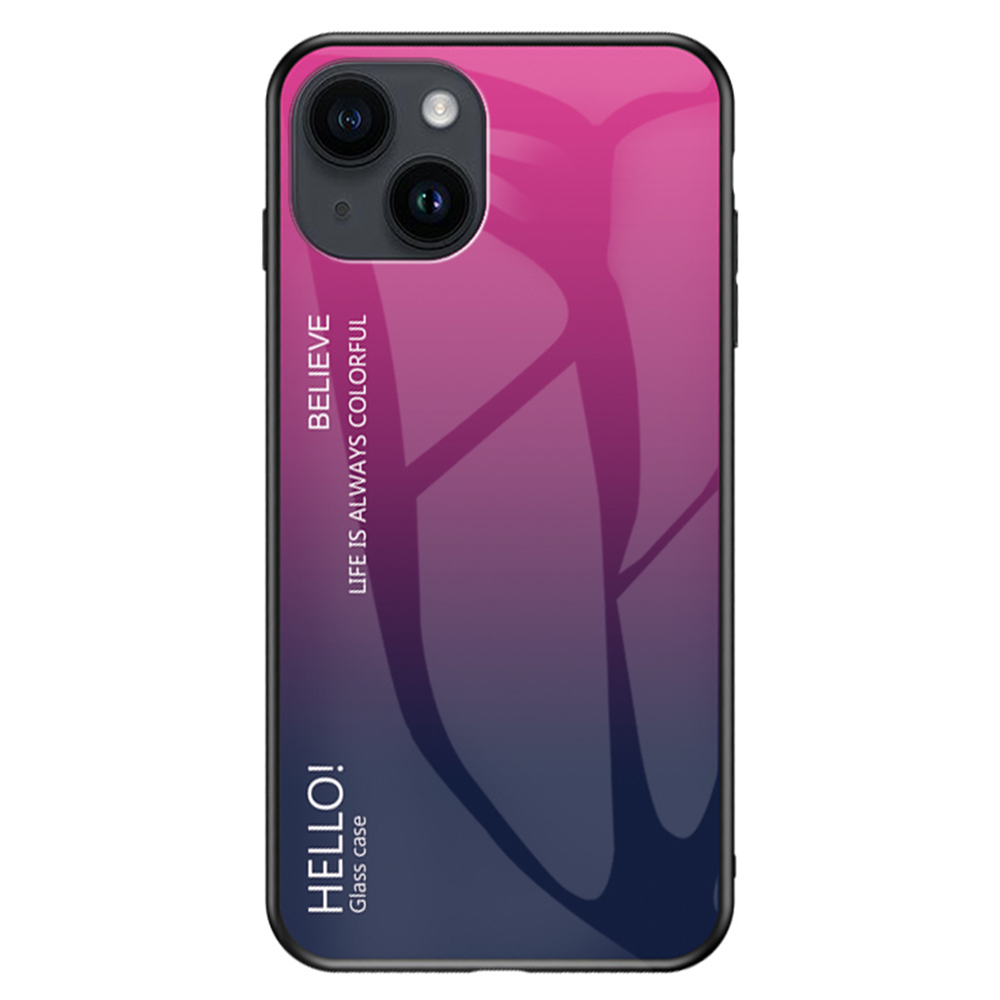

Für Das Iphone 15 Schutzhelfeleiter Temperature+pc Back TPU -rahmengradientenhülle - Gradient Rose, iPhone 15