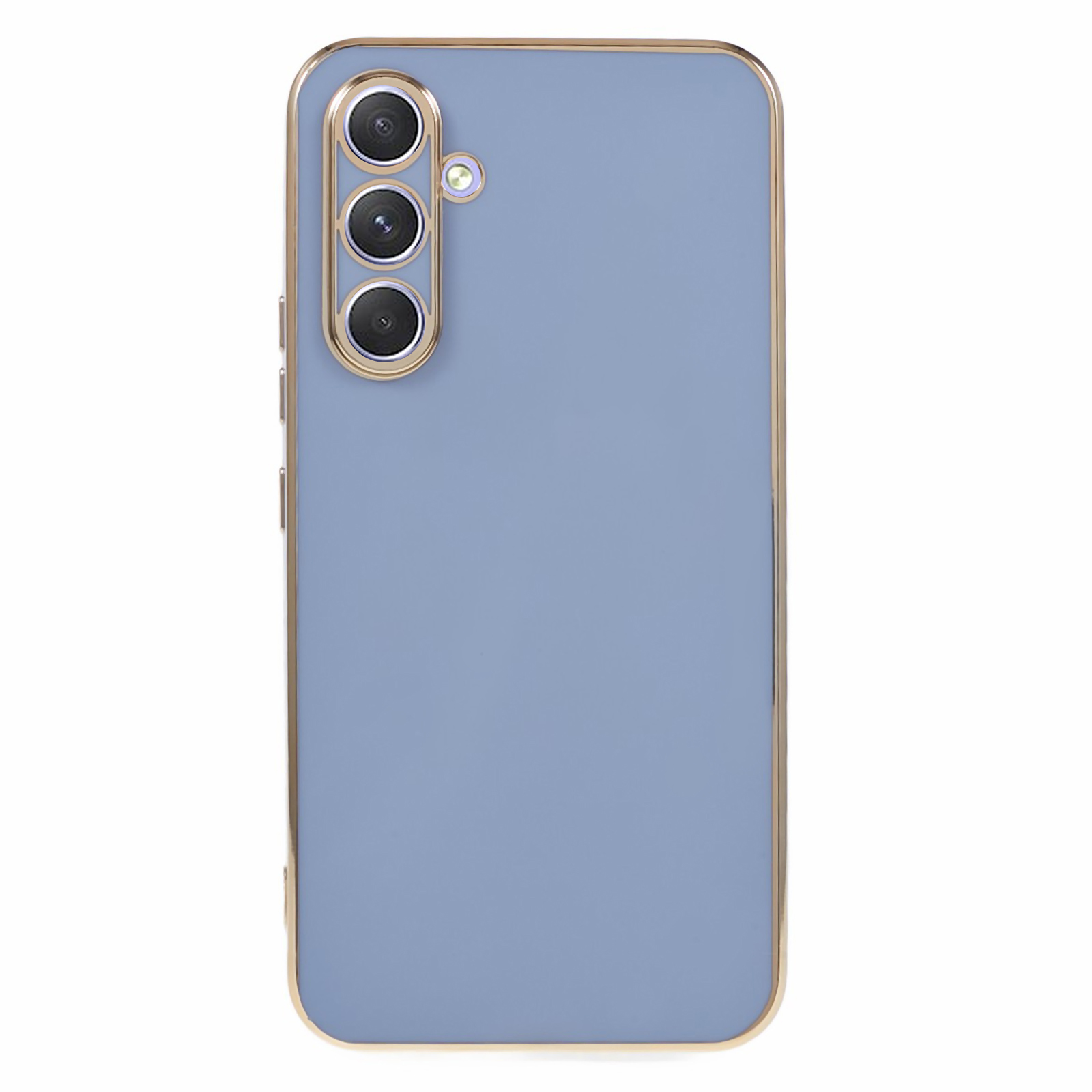 

Anti-drop-schutzfall Für Samsung Galaxy M54 5G / F54 5g, Soft TPU Glossy 6D -elektroplatten -telefonabdeckung - Blau, Galaxy M54 5G