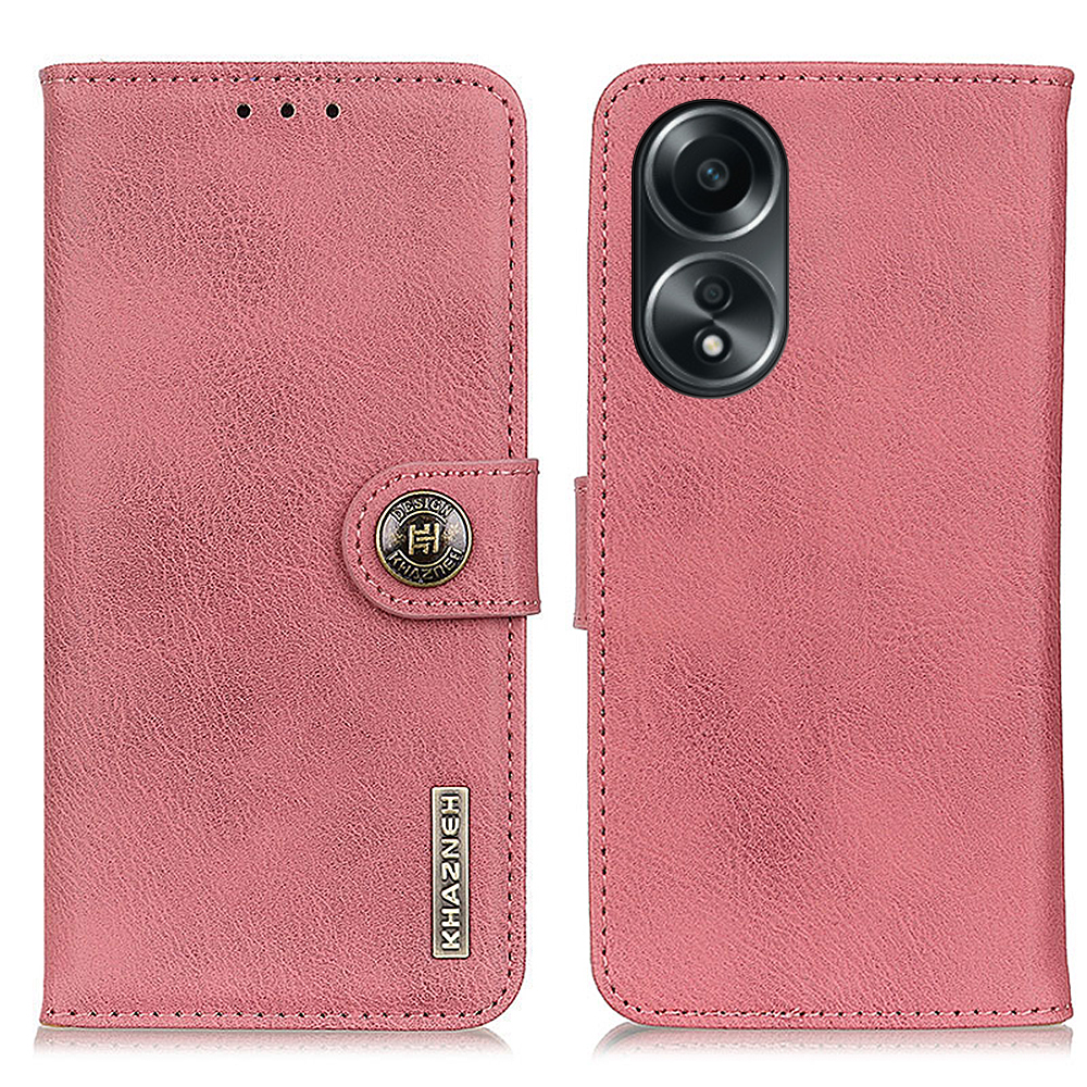 

Khazneh Für Oppo A58 5G / A78 5g Staubdicht - Rosa, Oppo A58 5G