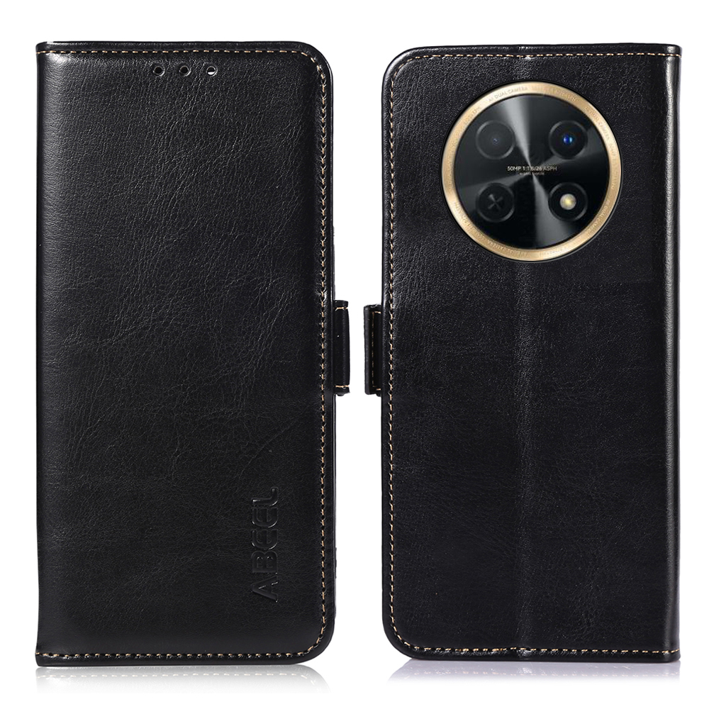 

Abel Für Huawei Nova Y91 4g / Genießen Sie 60x Crazy Horse Texture Case PU Leder Brieftasche Smartphone Cover - Schwarz, Huawei nova Y91 4G